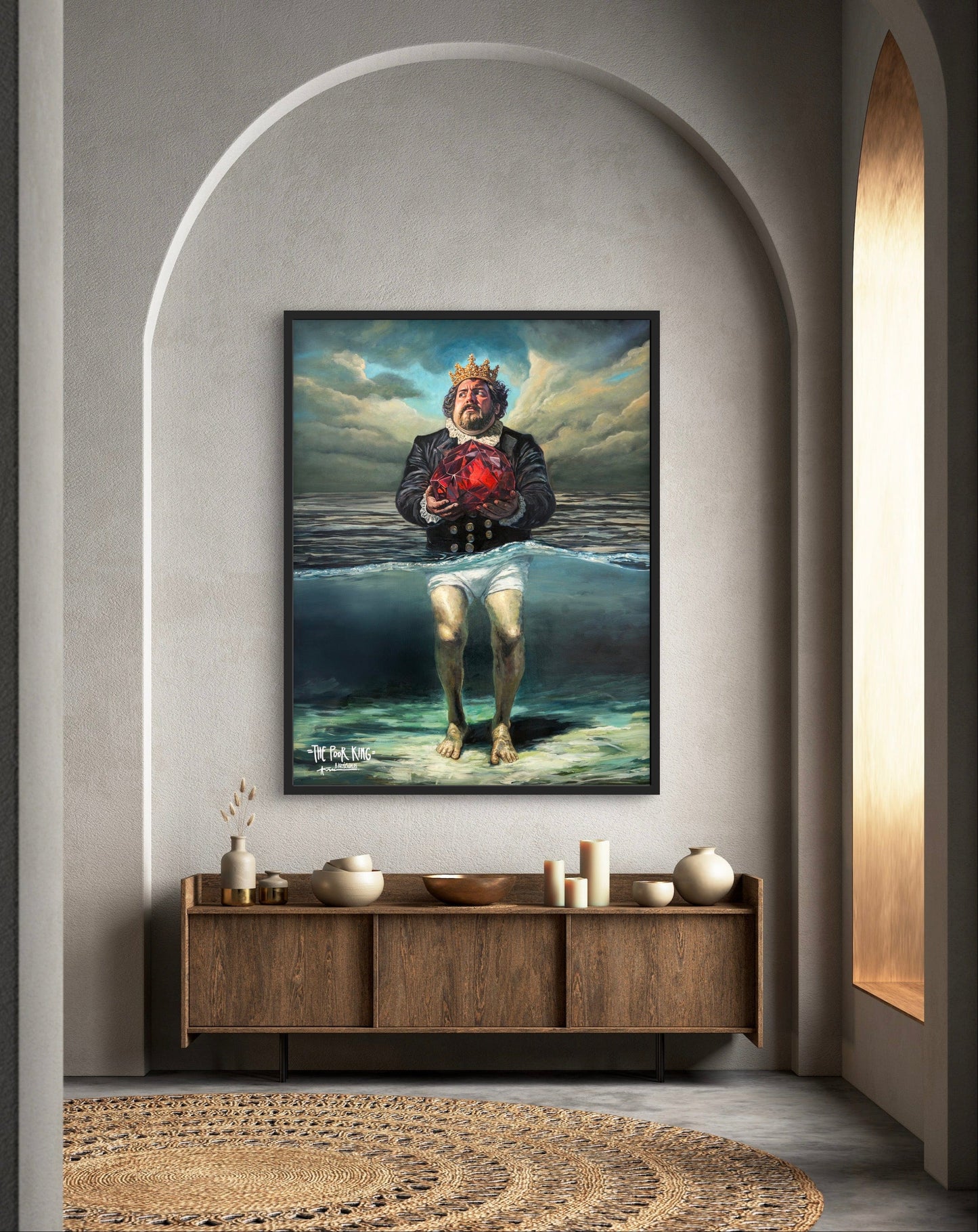 Happy365 Paveikslas “The Poor King"