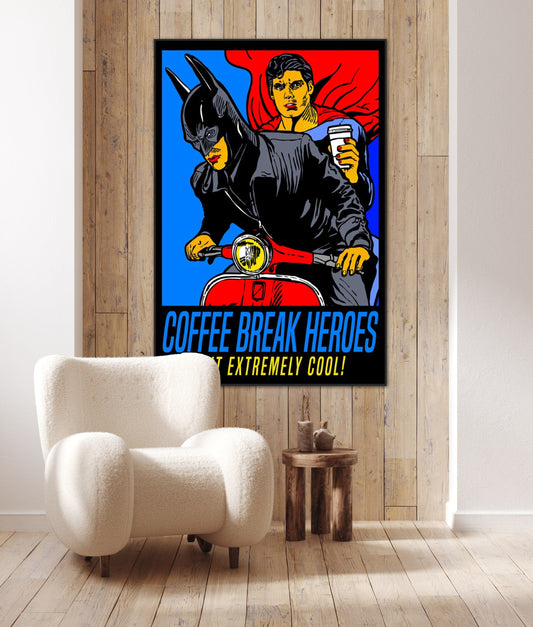 Happy365 Paveikslas "Coffee Break Heroes"