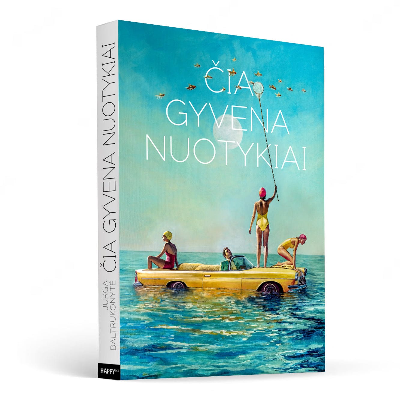 Happy365 Dėlionė Užrašinė „Čia gyvena nuotykiai“