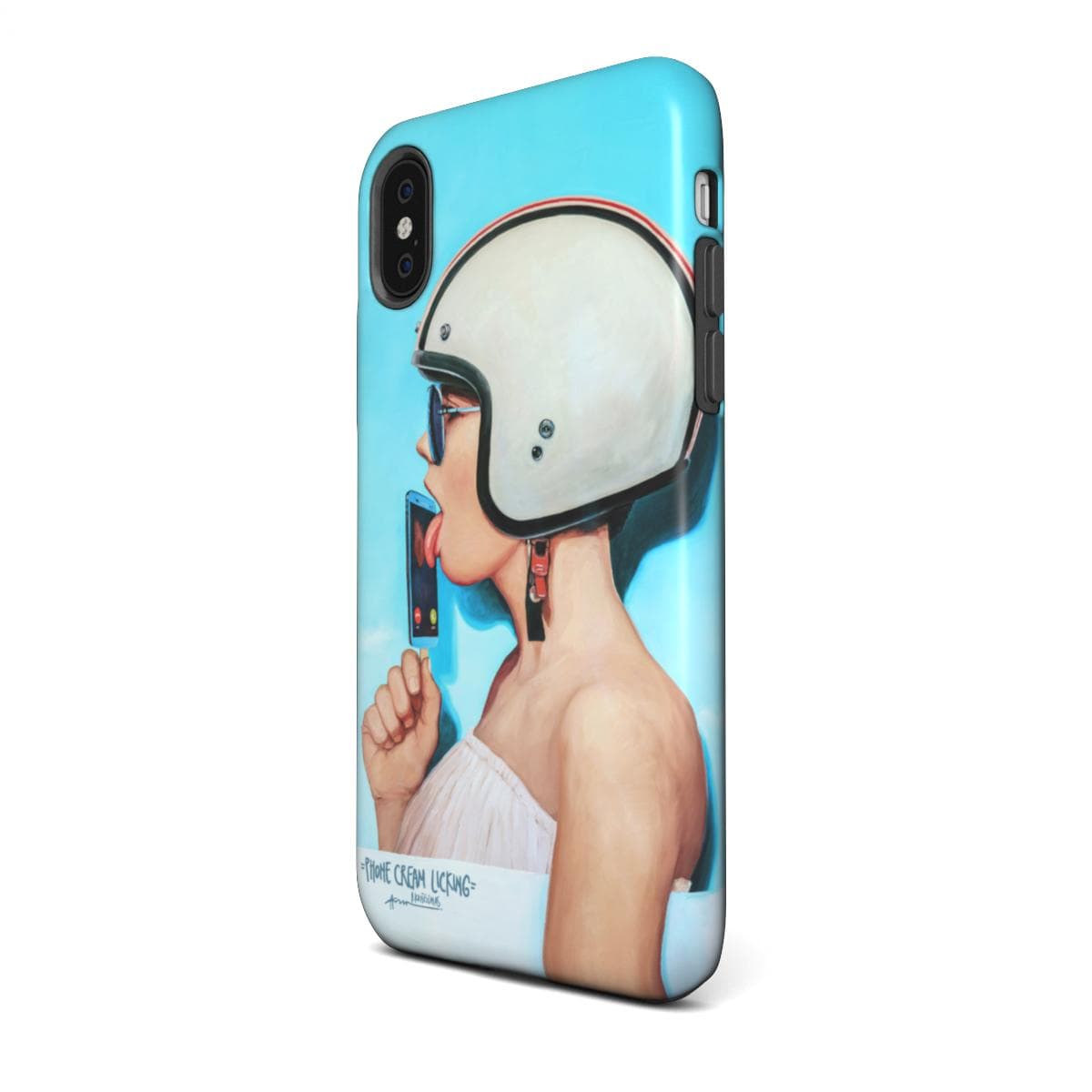 Happy365 Tech Accessories Phone Cream Licking