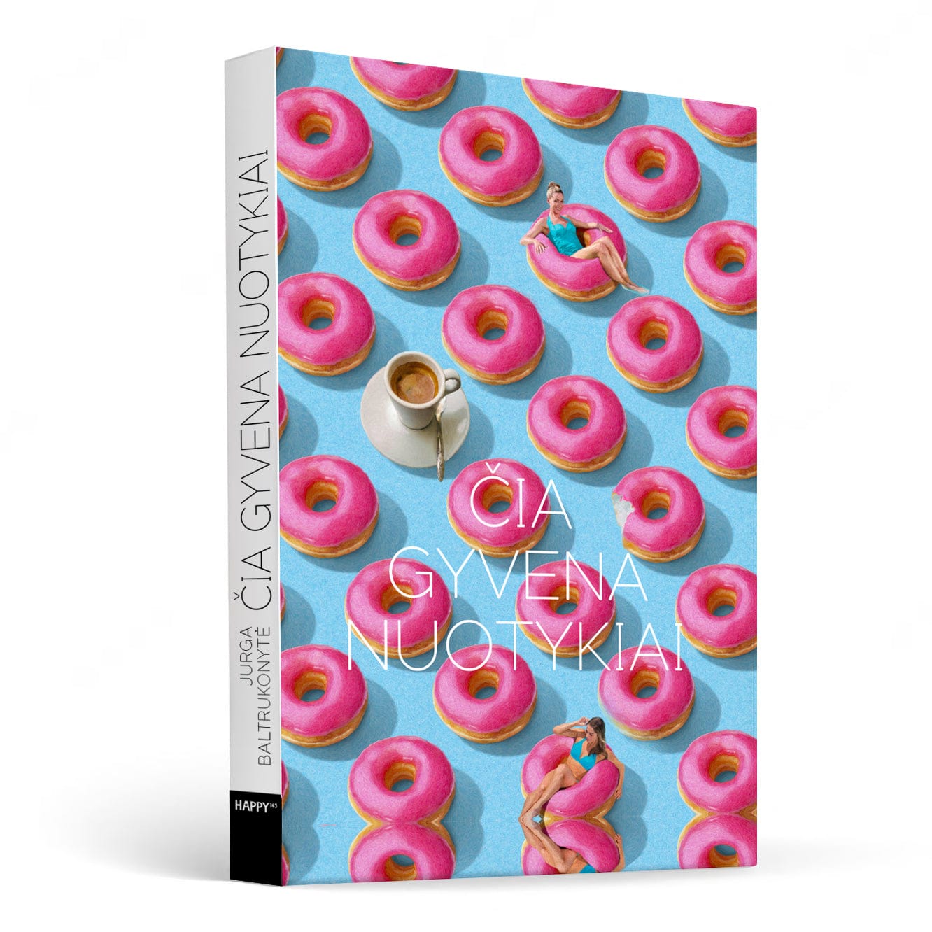 Happy365 Dėlionė Užrašinė „Čia gyvena nuotykiai“ 2