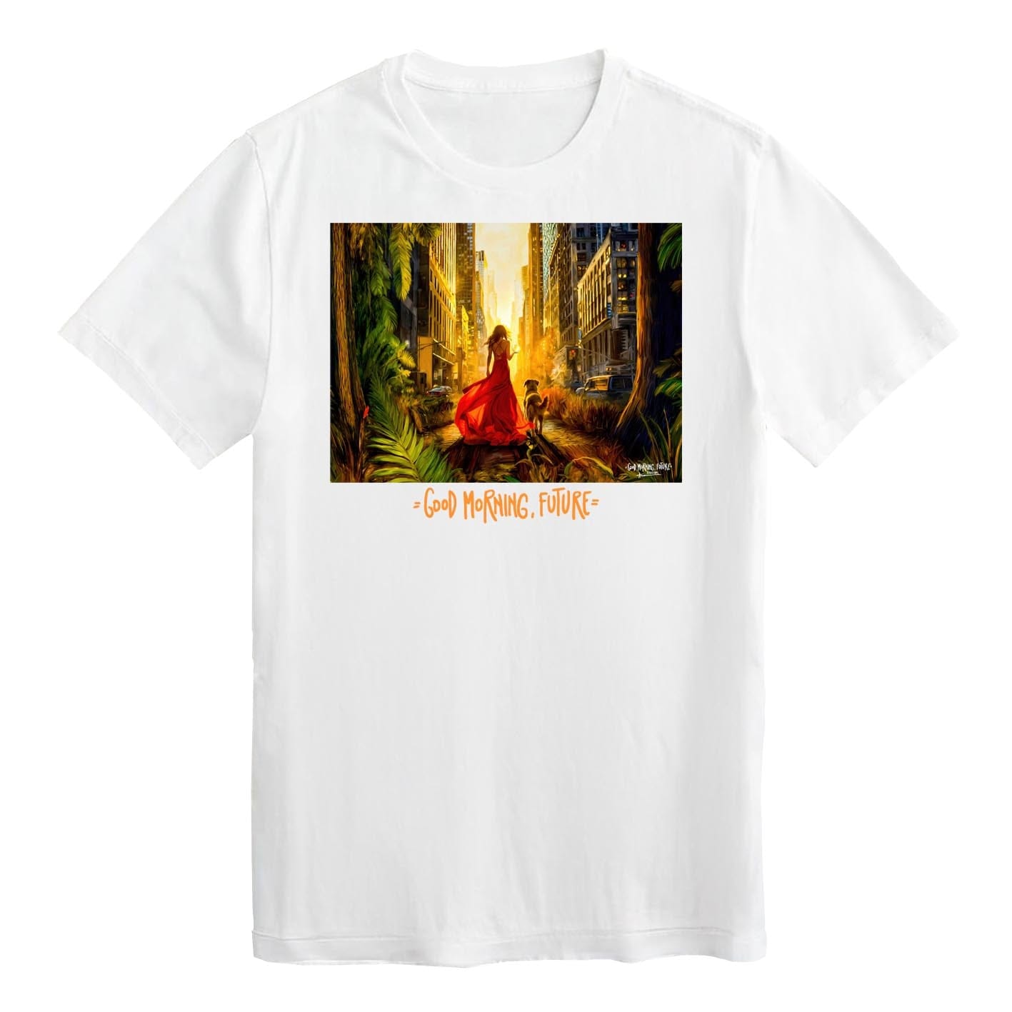 Happy365 Marškinėliai Good Morning Future