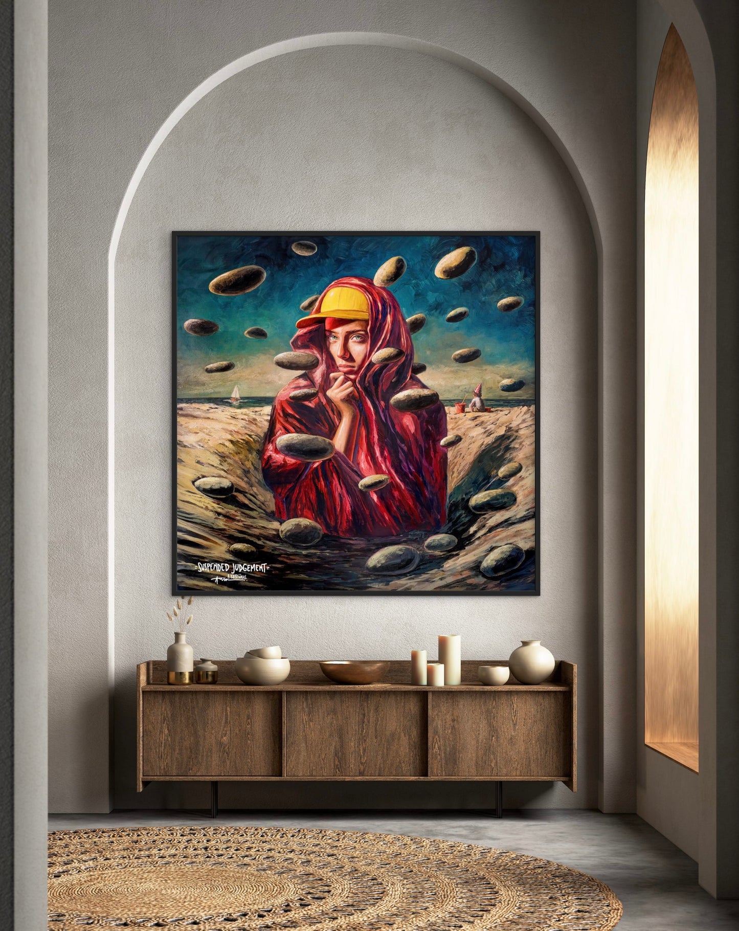 Painting "Suspended Judgement"