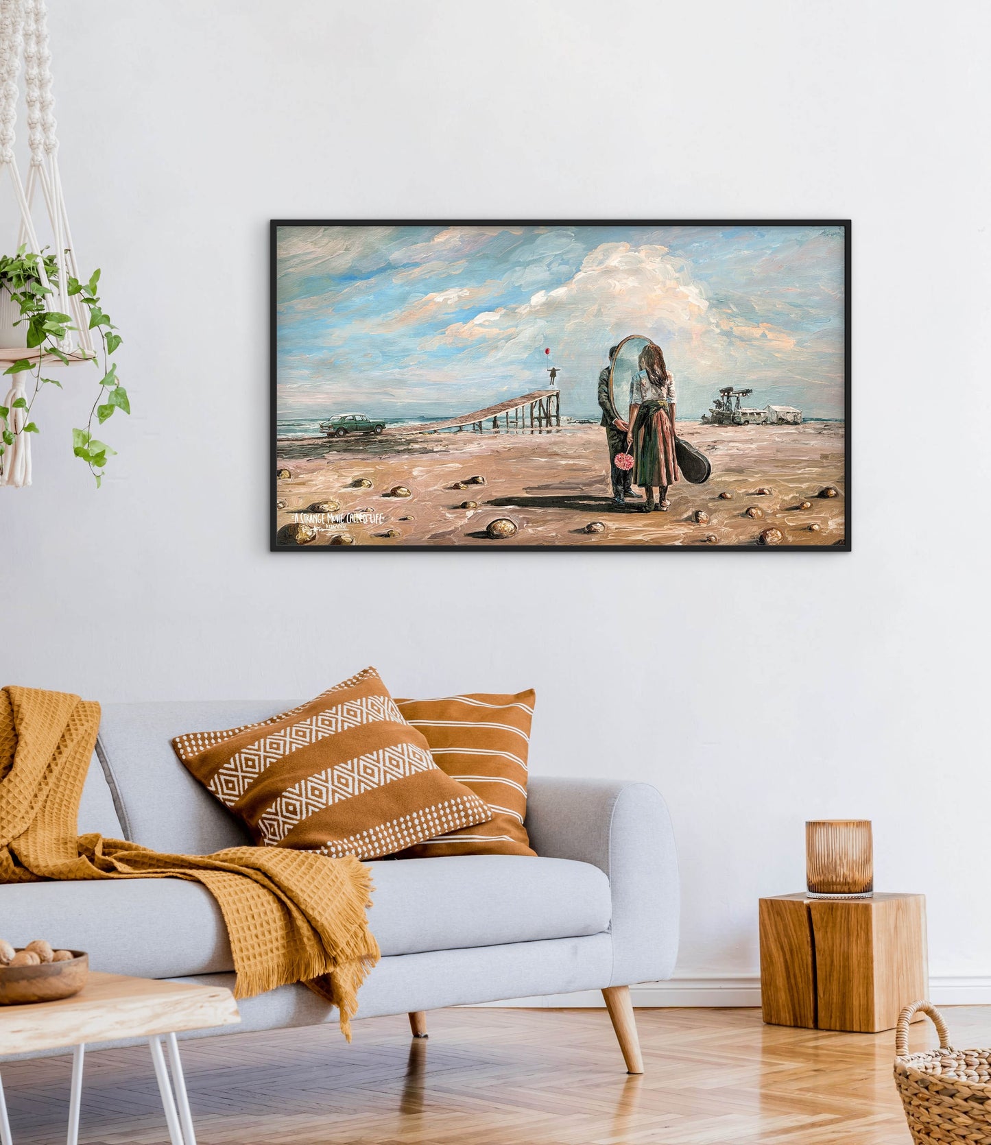 Painting "A Strange Move Called Life"
