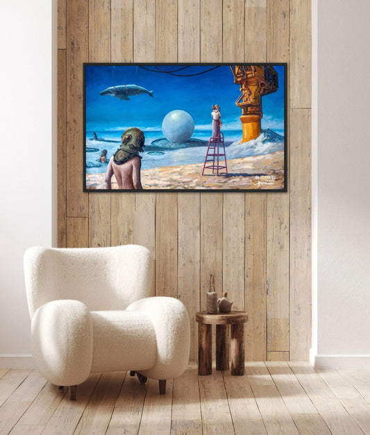 Happy365 Paveikslas “New Life Begins Here"